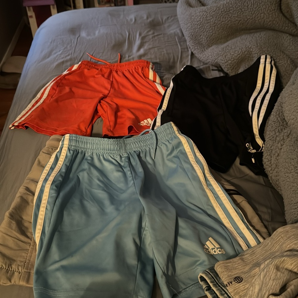 Clothes size 8 boys 5 shirts and 3 tshirts